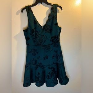 Trixxi emerald green dress